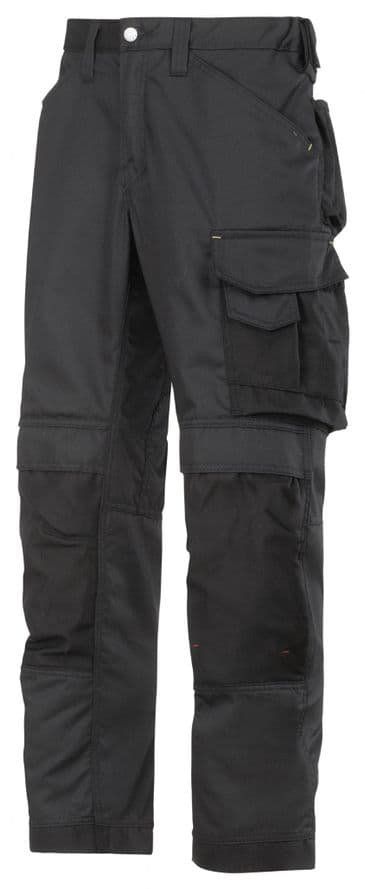 Snickers 3311 CoolTwill Craftsmen Trousers (Black / Black)