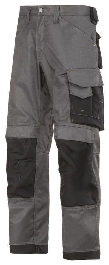 Snickers 3312 DuraTwill Craftsmen Trousers ( Muted Black/Black)