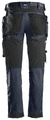 Snickers 6241 AllroundWork Stretch Work Trousers with Holster Pockets| Navy/Black | TuffShop.co.uk