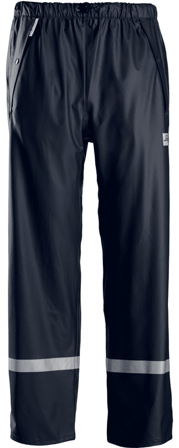 Snickers 8201 Rain Trousers, PU (Navy)