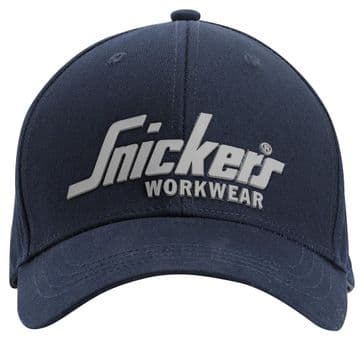 Snickers 9041 Logo Cap (Navy Blue)