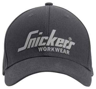 Snickers 9041 Logo Cap (Steel Grey)