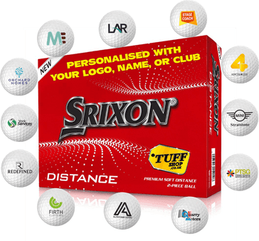 Srixon premium distance- Personalised (minimum 48)