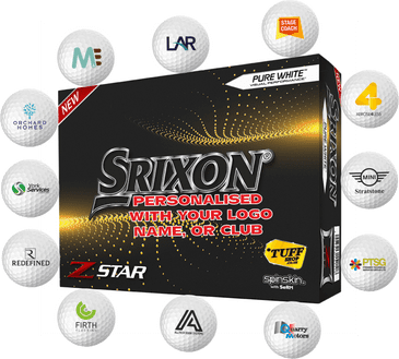 Srixon Z Star- Personalised (minimum 48)