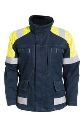 Tranemo 5709 Cantex 57 Ladies Winter Jacket (Navy/High Vis Yellow)