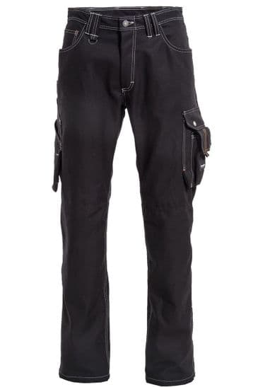 Tranemo 7720 Craftsman Pro Worker Jeans Trousers  (Black)